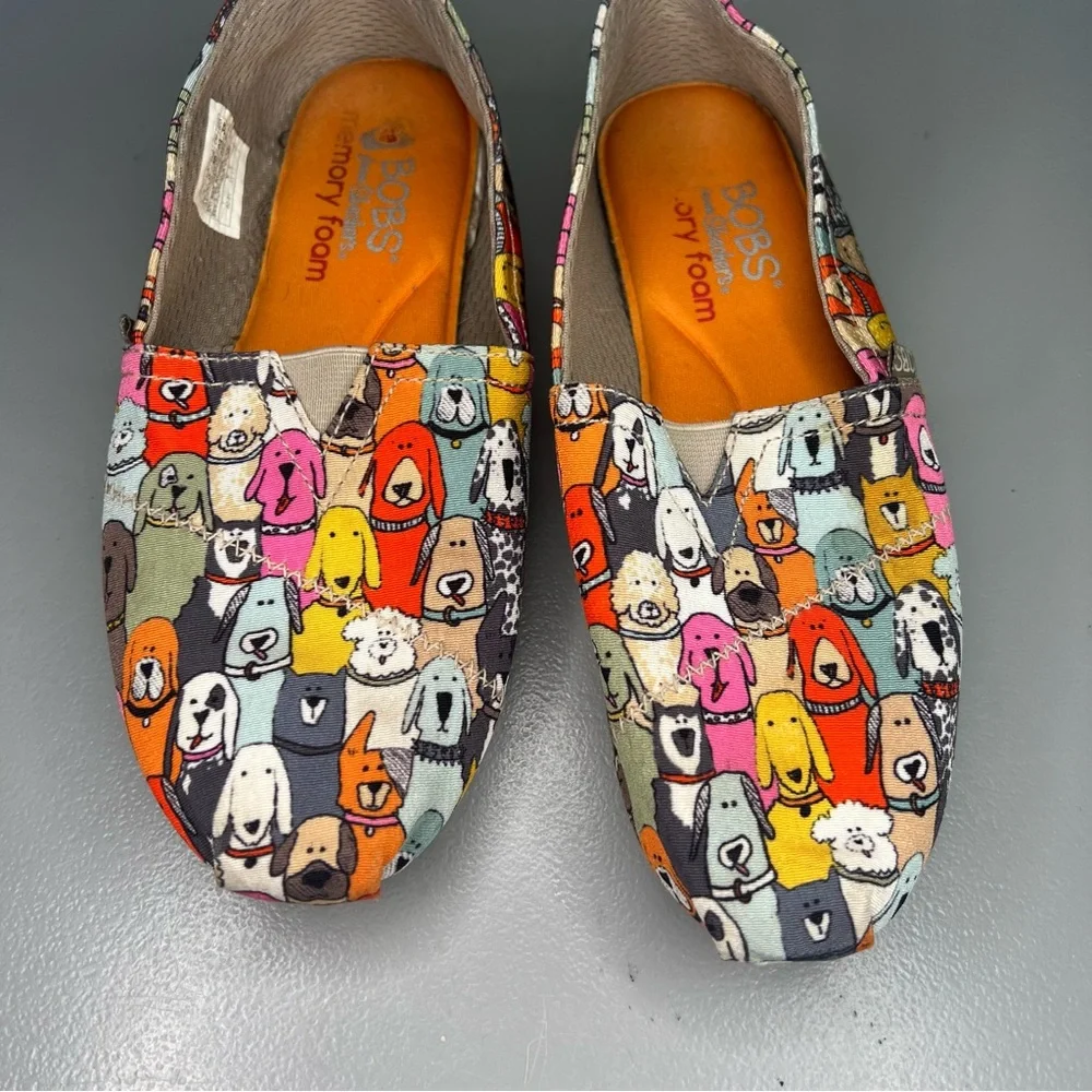 BOBS by Skechers Posh Pups Slip Ons Women's Size 6 - Picture 3 of 10